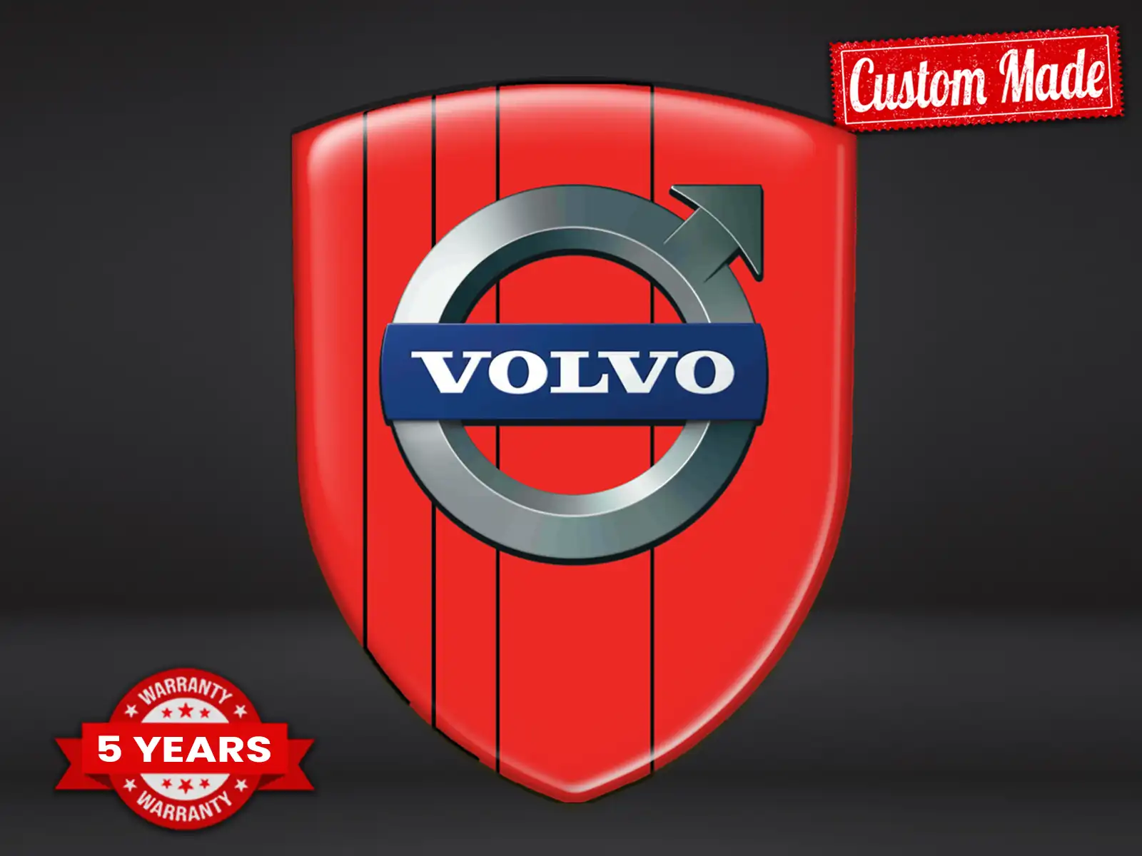 Volvo Vinilos Ventana Autoportantes Deporte Carreras Alta Gama